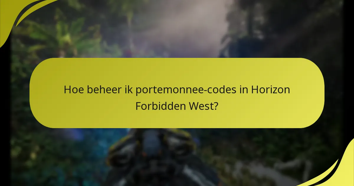 Wat zijn de belangrijkste accountinstellingen voor Horizon Forbidden West?